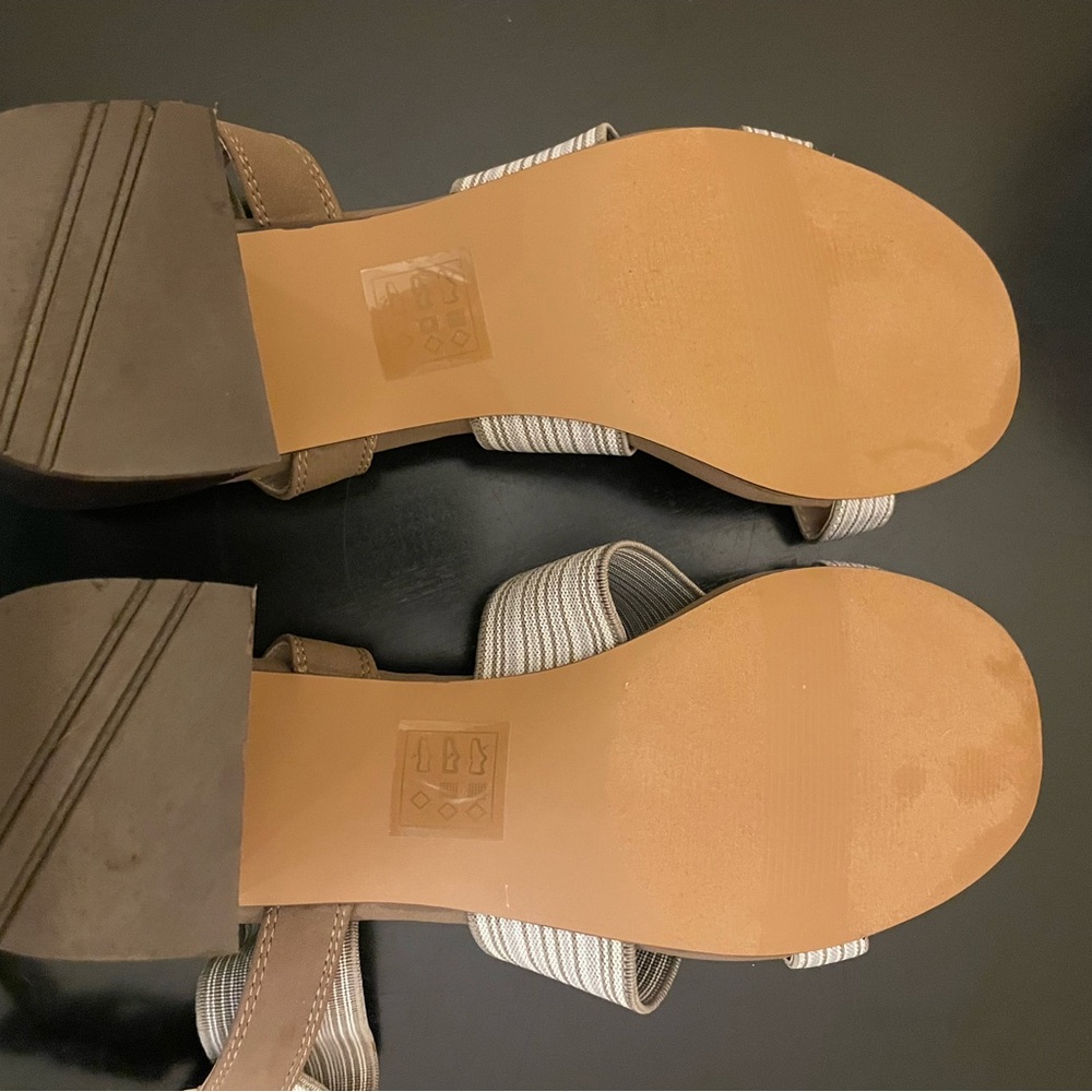 NWOT Market & Spruce Nicole Elastic Strap Heel - Picture 3 of 3
